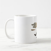Opgeblazen Mok - Funny Cartoon Coffee Cup (Links)