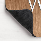 Opgeborgen koperen monogrammen muismat (Hoek)