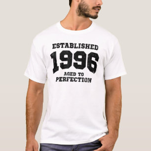 Opgebouwd in 1996 verouderd tot perfectie t-shirt