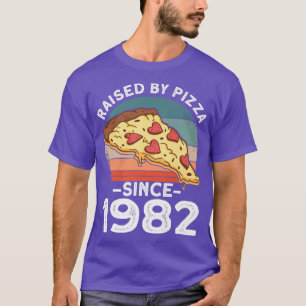 Opgebracht door Pizza Birthday Decorations Party I T-shirt