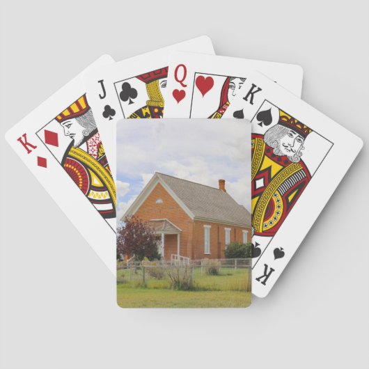 Opgedragen 1892  pokerkaarten (Achterkant)