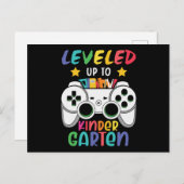 Opgedreven naar schoolcarrière briefkaart (Voorkant / Achterkant)