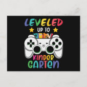 Opgedreven naar schoolcarrière briefkaart (Voorkant)