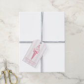 Opgegeten Ijs Bruids Verlovingsfeest Cadeaulabel (Met Touw)