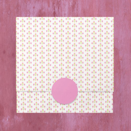 Opgegeten Ijs Bruiloftsfeest Tissuepapier