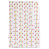 Opgegeten Ijs Bruiloftsfeestje Medium Cadeauzakje (Achterkant)