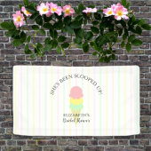 Opgegeten Ijs Bruiloftsfeestje Spandoek