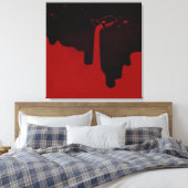 Opgegoten canvasprint met spanframe canvas afdruk (Insitu (Slaapkamer))