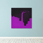 Opgegoten canvasprint met spanframe canvas afdruk (Insitu (Houten vloer))