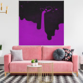 Opgegoten canvasprint met spanframe canvas afdruk (Insitu (Woonkamer))