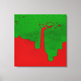 Opgegoten canvasprint met spanframe canvas afdruk
