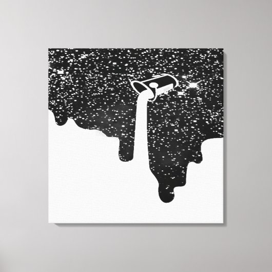 Opgegoten canvasprint met spanframe canvas afdruk (Voorkant)
