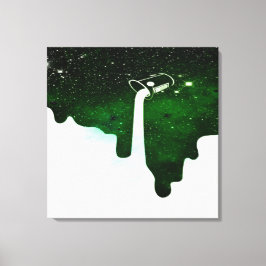 Opgegoten uitgerekte canvasprint canvas afdruk