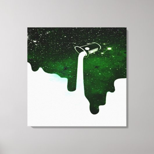 Opgegoten uitgerekte canvasprint canvas afdruk (Voorkant)
