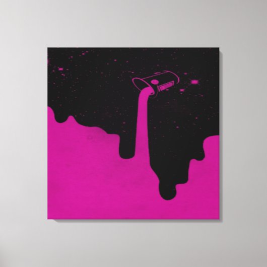 Opgegoten uitgerekte canvasprint canvas afdruk (Voorkant)