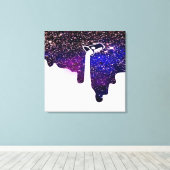 Opgegoten uitgerekte canvasprint canvas afdruk (Insitu (Houten vloer))