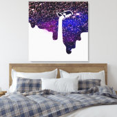 Opgegoten uitgerekte canvasprint canvas afdruk (Insitu (Slaapkamer))