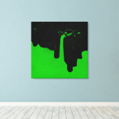 Opgegoten uitgerekte canvasprint canvas afdruk (Insitu (Houten vloer))