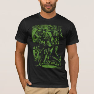 Opgegrauwde Horrors van Dode Mijnwerkers voor Hall T-shirt