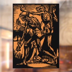 Opgegraven Horrors van Dode Mijnwerkers voor Hallo Raamsticker