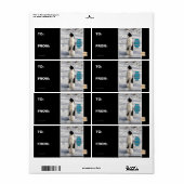 Opgegroeid door pinguïns etiket (Full Sheet)