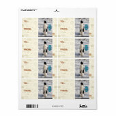 Opgegroeid door pinguïns etiket (Full Sheet)