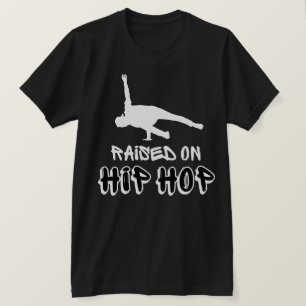 Opgegroeid met Hip Hop-danser T-shirt