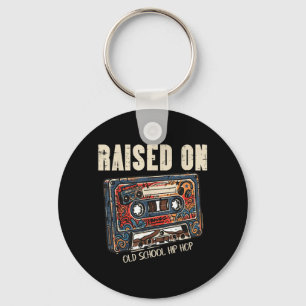 Opgegroeid met Old School Hip Hop Deze Tape 80s 90 Sleutelhanger