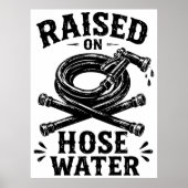 Opgegroeid met slangwater poster (Voorkant)