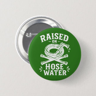 Opgegroeid met slangwater ronde button 5,7 cm