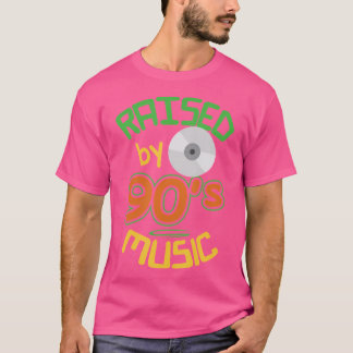 Opgegroeid op 90's Music Retro Old School Hip Hop  T-shirt