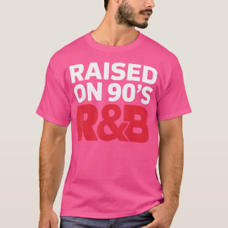 Opgegroeid op 90's RB DJ Music T-shirt