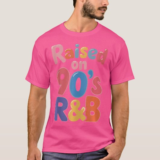 Opgegroeid op 90's RB T-shirt (Voorkant)
