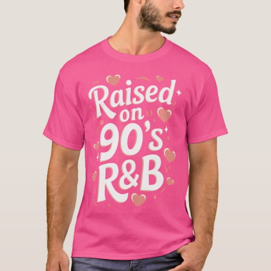 Opgegroeid op 90's RB T-shirt (Voorkant)