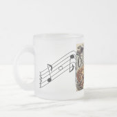 Opgegroeid op countrymuziek matglas koffiemok (Links)