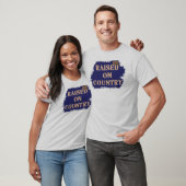 Opgegroeid op het platteland met een Cowboy Pet T-shirt (Unisex)