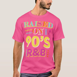 Opgegroeid op jaren 90 RB muziekliefhebbers Retro  T-shirt