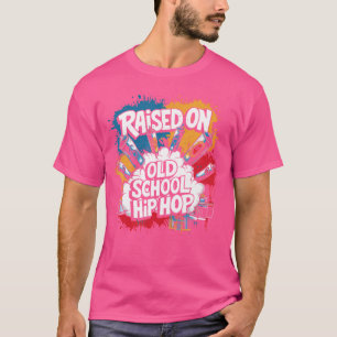 Opgegroeid op Old School Hip Hop Tshirt Cassette G