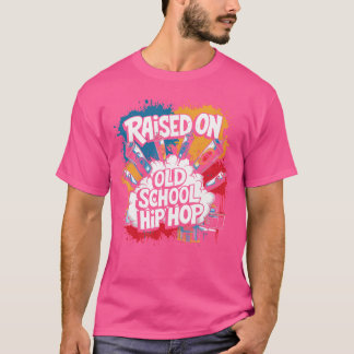 Opgegroeid op Old School Hip Hop Tshirt Cassette G