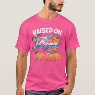 Opgegroeid op Old School Hip Hop Tshirt Cassette G