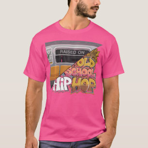 Opgegroeid op Old School Hip Hop Tshirt Cassette G
