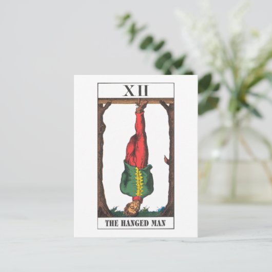 opgehangen briefkaart (Staand voorkant)