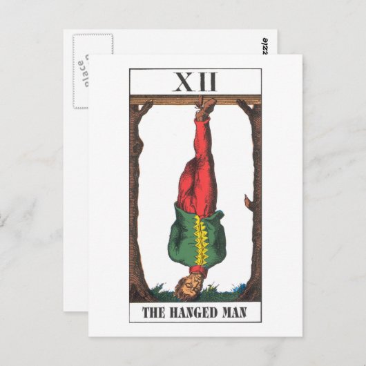 opgehangen briefkaart (Voorkant / Achterkant)