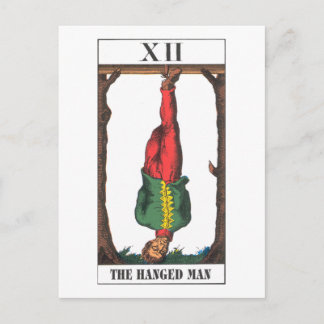 opgehangen briefkaart