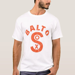 Opgeheven Baltimore Black Sox Negro League Basebal T-shirt