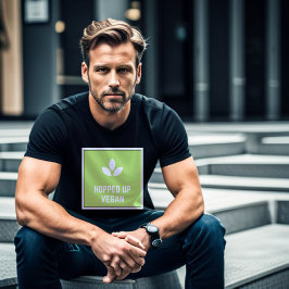 Opgehopte Vegan T-Shirt