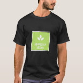 Opgehopte Vegan T-Shirt (Voorkant)
