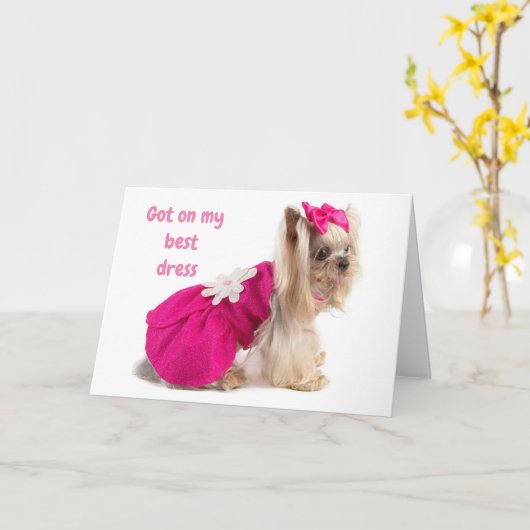 OPGEKLEDE EN "GEFELICITEERD" KAART (Gele Bloem)