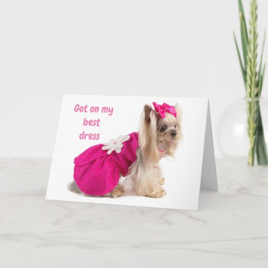 OPGEKLEDE EN "GEFELICITEERD" KAART (Voorkant)