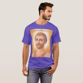 Opgeklommen Meester Saint Germain-7th Ray Master T-shirt (Voorkant volledig)